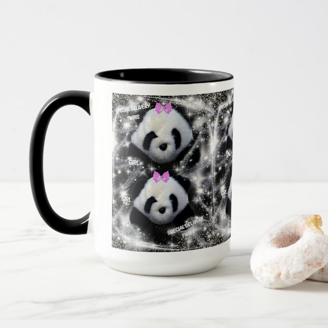 Caneca Particularidades Gêmeas Café Mug (Com Donut)