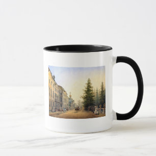 Caneca Partida da corte na entrada do excelente
