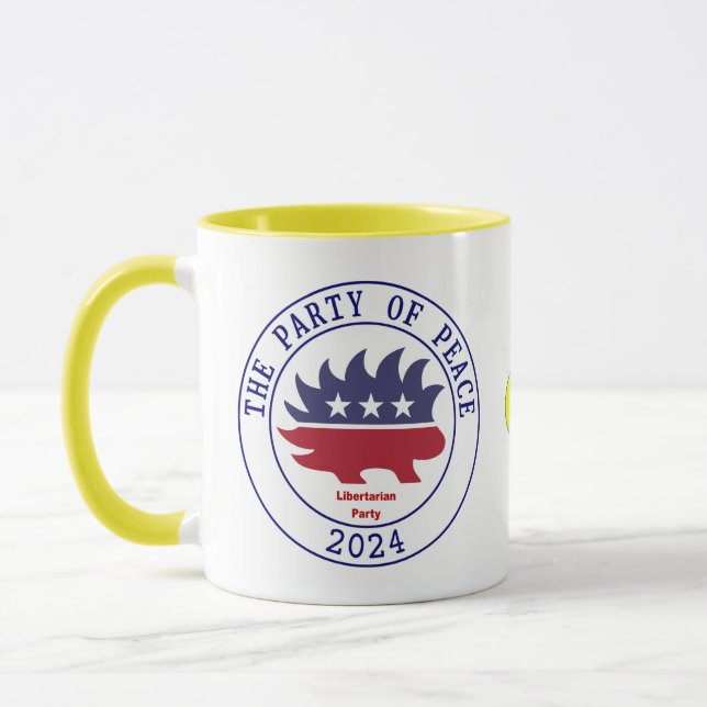 Caneca Partido Libertário em 2024 (Esquerda)