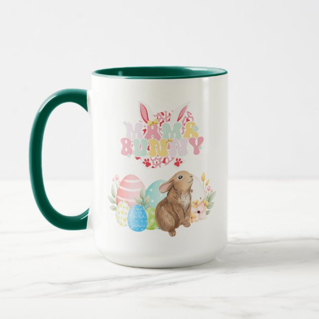 Caneca PÁSCOA coalhada da MAMA Ovos de Fábrica Páscoa de  (Esquerda)