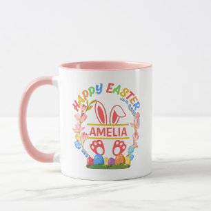 Caneca Páscoa Feliz Personalizada