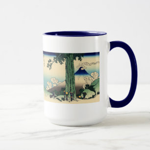 Caneca Passagem de Mishima na província de Kai