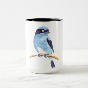 Caneca Pássaro azul