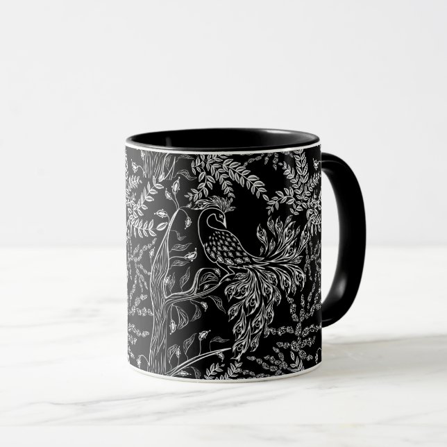 Caneca Pássaro de fogo, pássaro (Frente Esquerda)