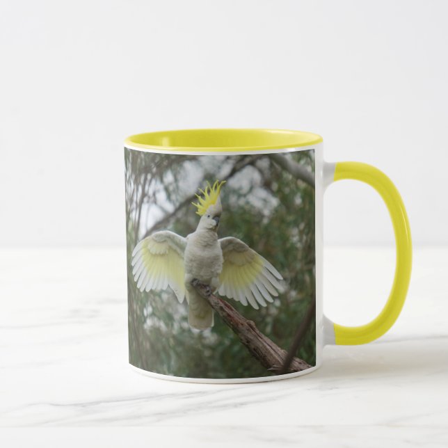 Caneca Pássaro de Papagaio Amarelo, Austrália (Direita)