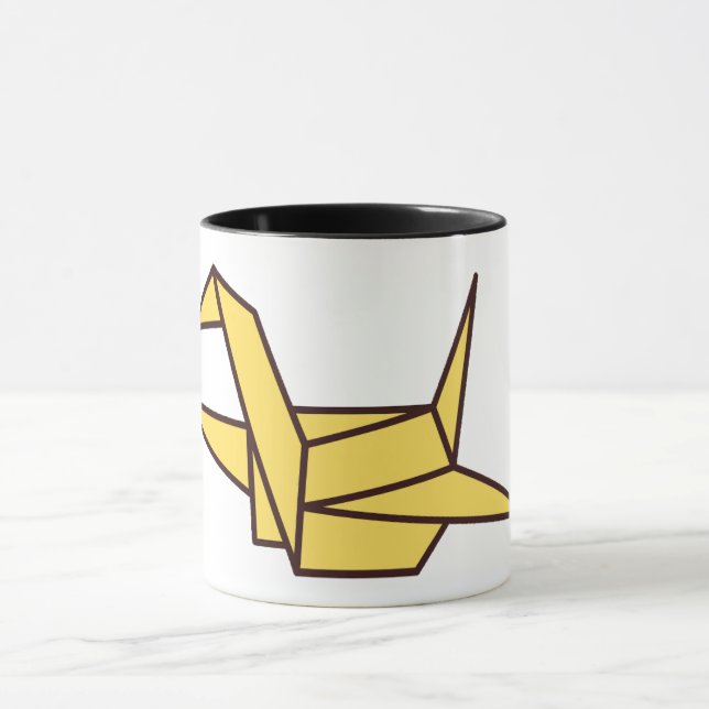 Caneca pássaro de papel (Centro)