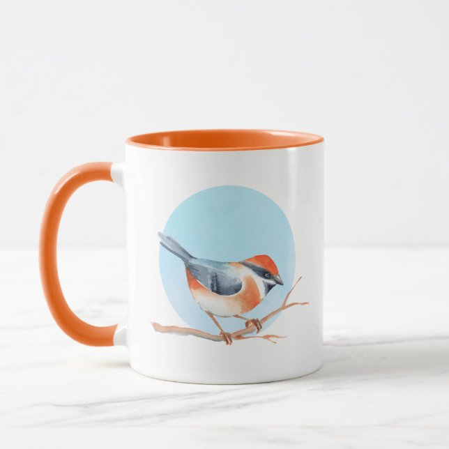 Caneca Pássaro laranja (Esquerda)