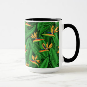 Caneca Pássaro noturno do jardim do paraíso