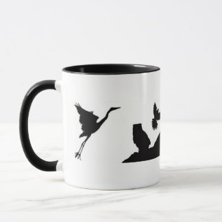 Caneca Pássaro Silhouette Mug