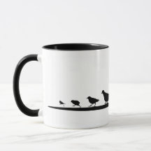 Pássaros Caminhando Mug