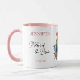 Caneca Pássaros do Amor Mãe da Noiva