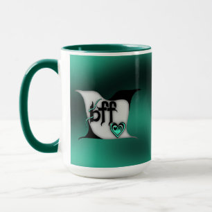 Caneca pássaros-do-bff
