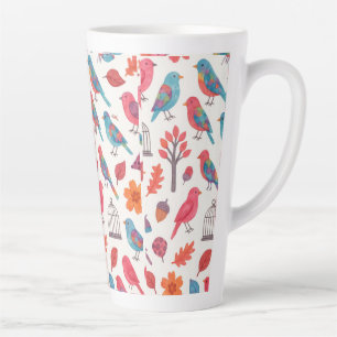 Caneca Pássaros e Flores DESING