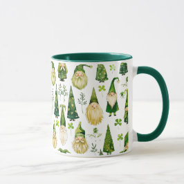 Caneca "Passe o Charme Irlandês com Ruas. Gnomos de Patri