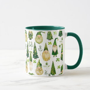 Caneca "Passe o Charme Irlandês com Ruas. Gnomos de Patri