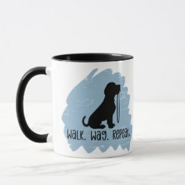 Caneca Passeador de Cães Divertido