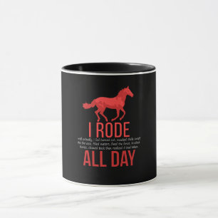 Caneca Passeio a Cavalo - Presente de Passeio a Cavalo