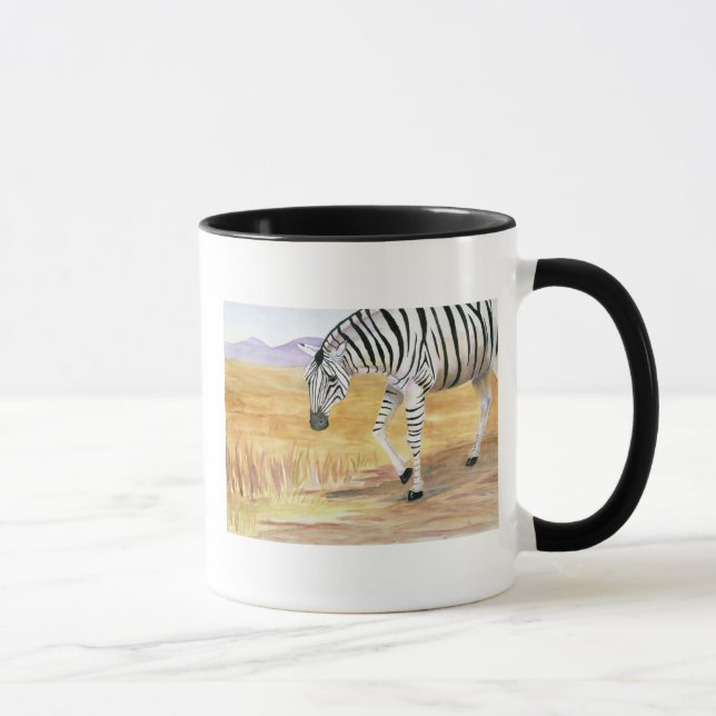 Caneca Passeio da zebra do Damara (Direita)