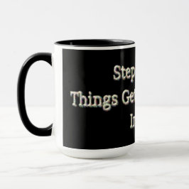 Caneca "Passo a Passo" Design. Comprar Agora
