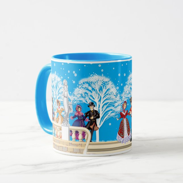 Caneca Passo de inverno (Frente Esquerda)