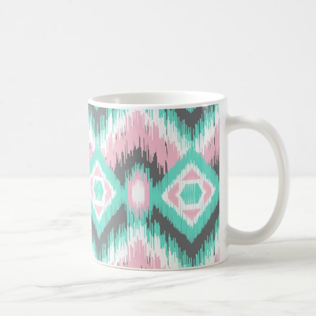 Caneca Pastel de Ikat (Direita)
