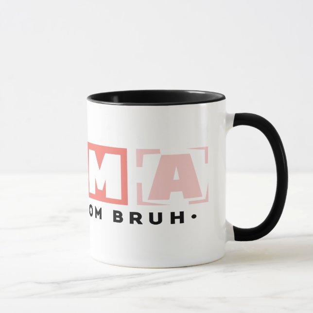 Caneca Pastel MAMA MOM BRUH (Direita)