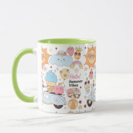 Caneca Pastel Summer Vibes