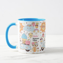 Caneca Pastel Summer Vibes