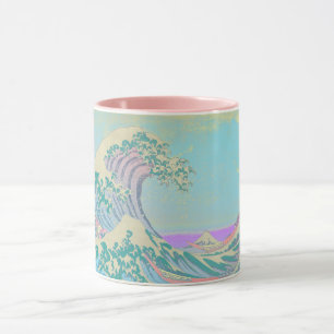 Caneca Pastel Wave do excelente