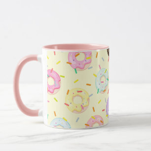Caneca Pastelaria comprada de pastelaria branca Molas de