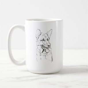 Caneca Pastor Alemão, Café Mãe de Cachorro Persona