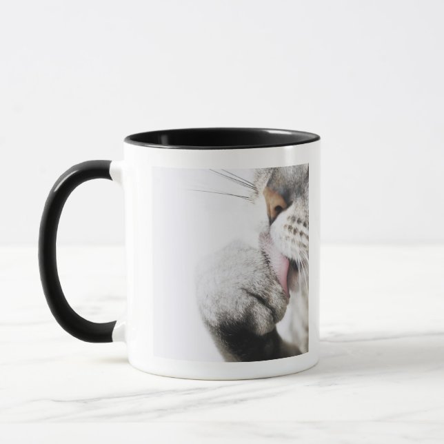 Caneca Pata da limpeza do gato (Esquerda)
