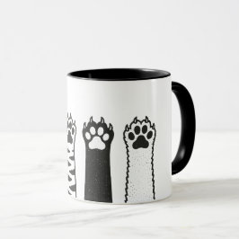Caneca Patas de Gato