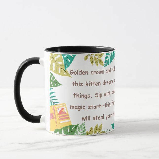 Caneca Patas Tropicais & Coroa (Esquerda)