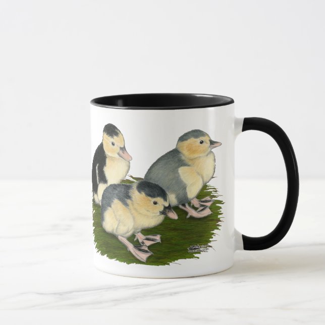 Caneca Patazinhos de Pega Azul (Direita)