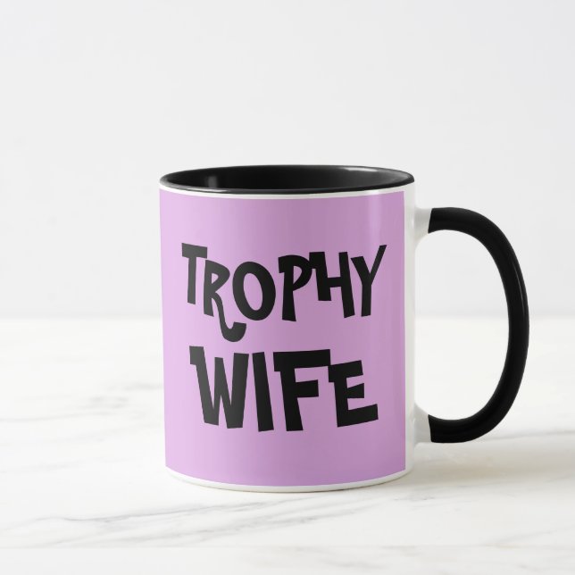 CANECA PATENTE DE CAFÉ MUG DA TROPHY WIFE (Direita)