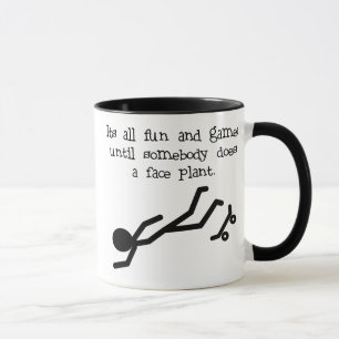 Caneca Patinador Faceplant