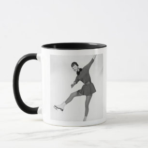 Caneca Patinagem artística da mulher