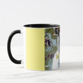 Caneca Pato Branco Em Daffodils Mug
