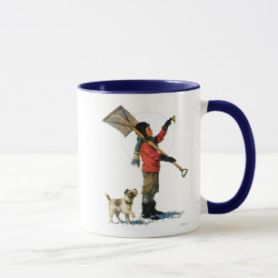 Caneca Pato-colhereiro da neve