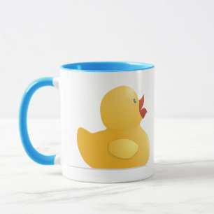 Caneca Pato de Borracha Amarelo