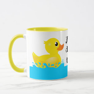 Caneca Pato de Borracha Amarelo Bonito Que Se Espalha
