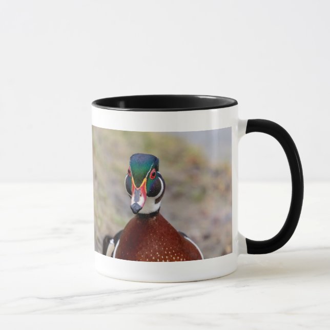 Caneca Pato de Madeira (Direita)