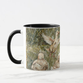 Caneca Pato Família da Casa de Campo de Brinquedo de Água