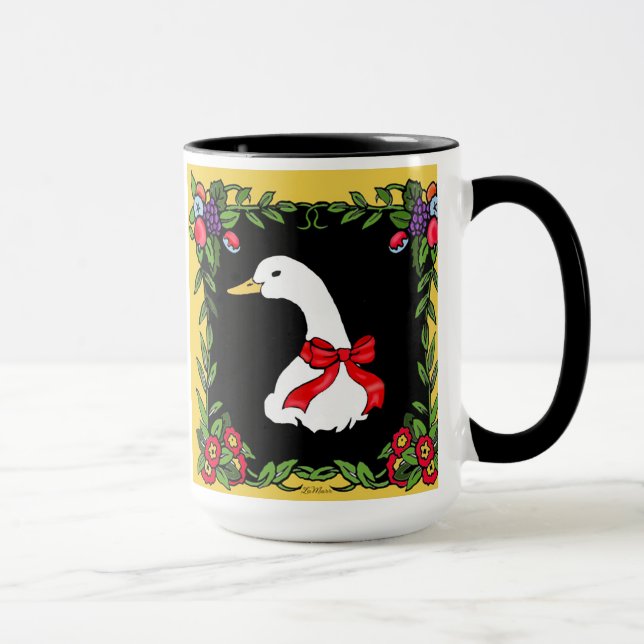 Caneca Pato francês do país (Direita)