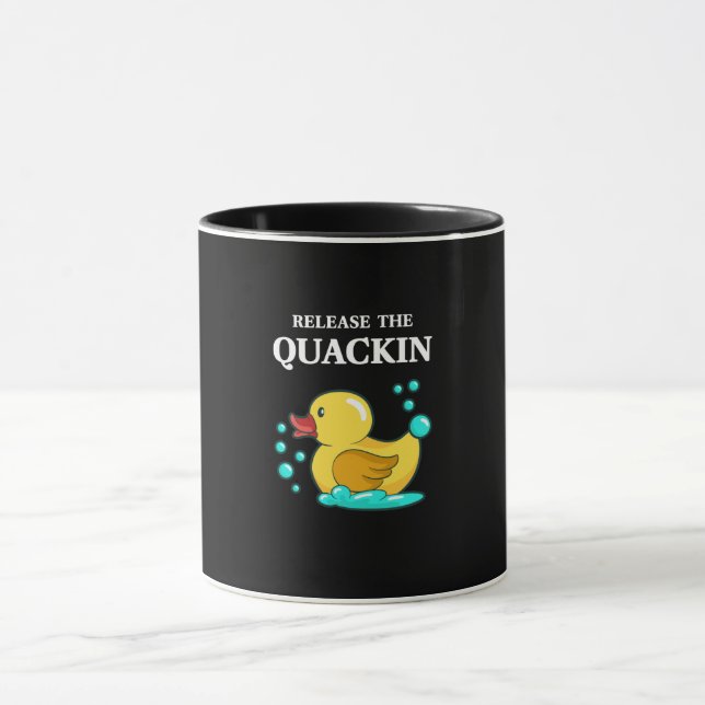Caneca Pato - Solte O Quackin (Centro)
