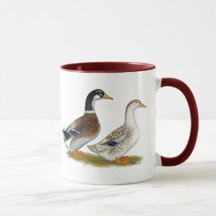 Caneca Patos:  Appleyard de prata