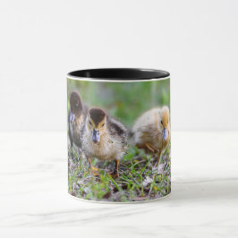 Caneca Patos De Muscovagem De Triplet Bonitos Correndo