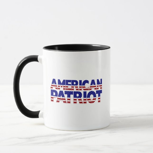 Caneca Patriota Americano (Esquerda)
