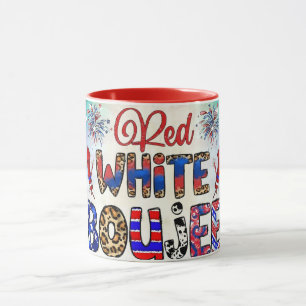 Caneca Patriótica do Dia 4 de Julho EUA Dia da Ind